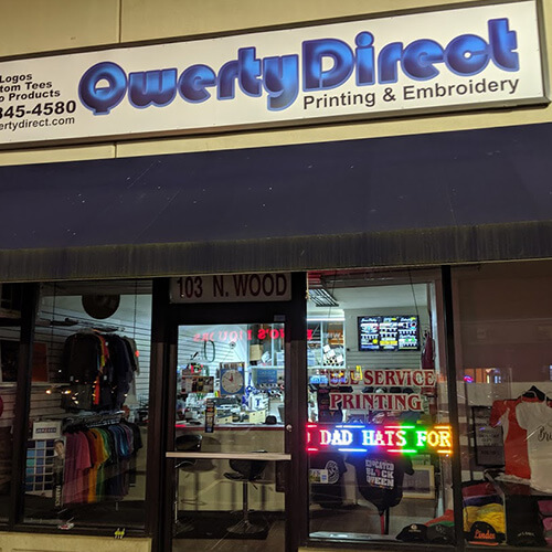 Qwerty Direct-Printing & Embroidery logo
