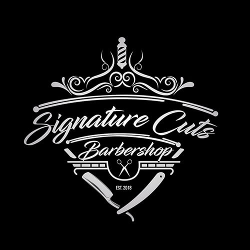 Signature Cuts Barber Shop logo
