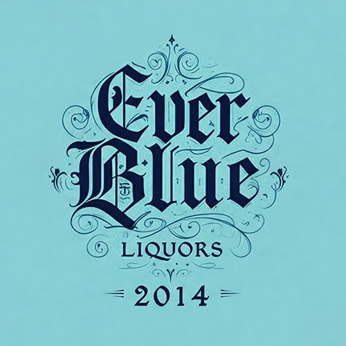 Ever Blue Wines and Spirits logo
